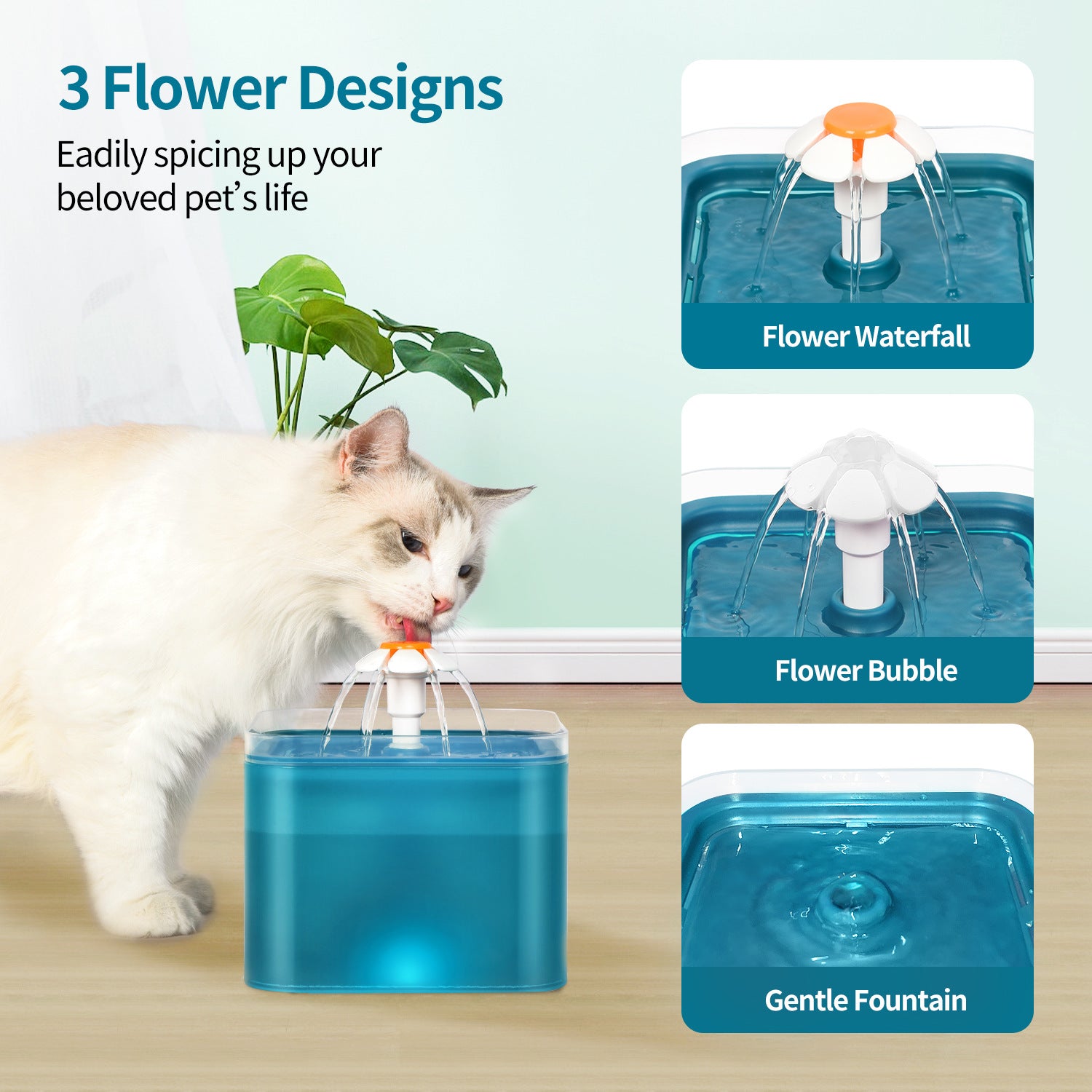 Automatic Water Dispenser Pawstressisgone