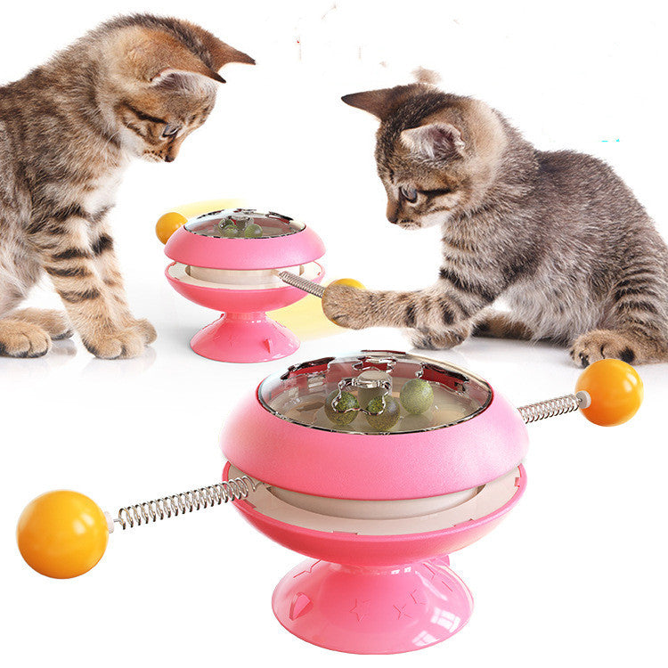 Rotatable Cat Toy Pawstressisgone