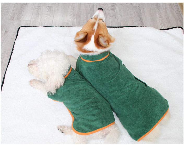 SUPER ABSORBENT PET BATHROBE Pawstressisgone