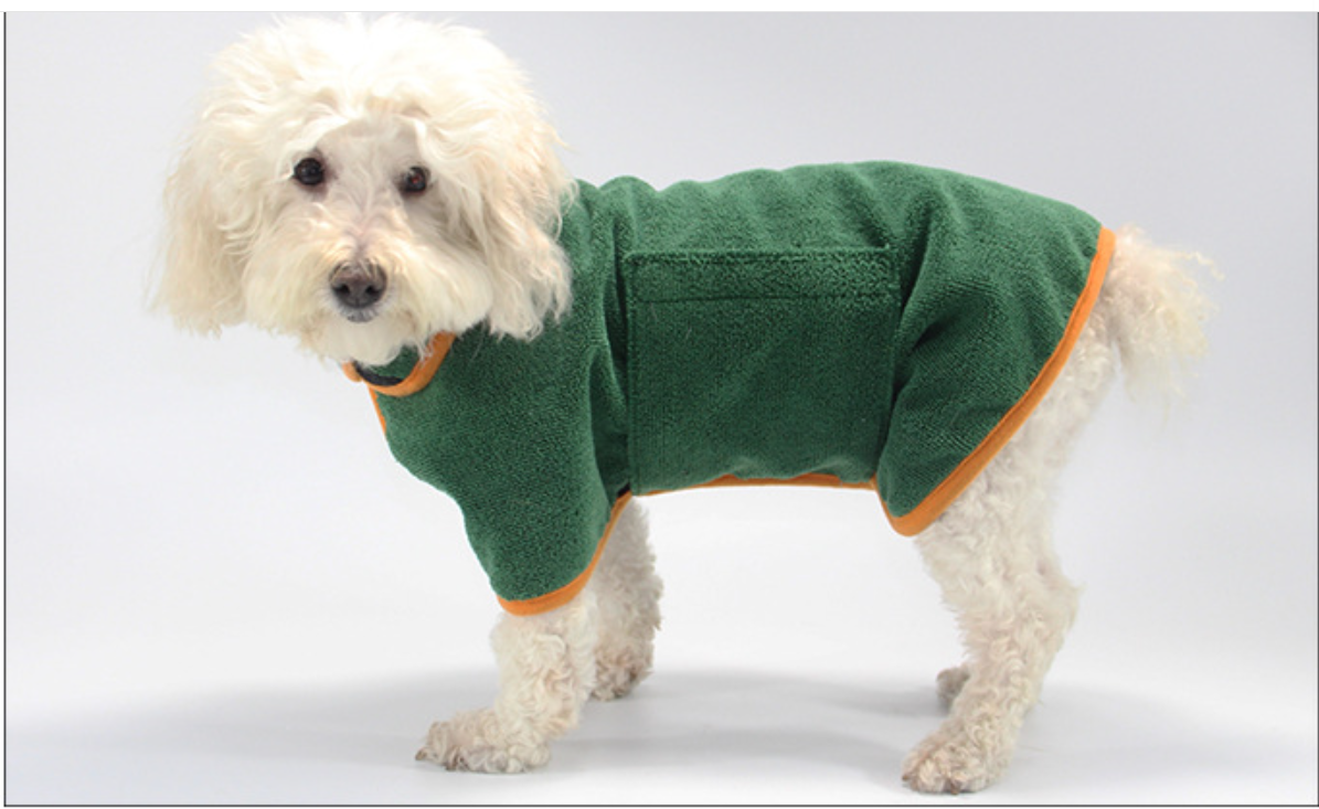 SUPER ABSORBENT PET BATHROBE Pawstressisgone