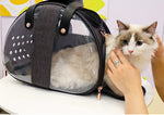 Load image into Gallery viewer, Pet carrier travel bag Pawstressisgone

