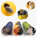 Load image into Gallery viewer, Cat tunnel toy Pawstressisgone
